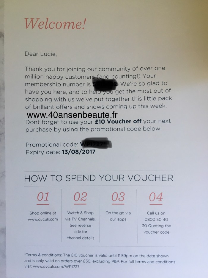 40 ANS EN BEAUTE VOUCHER QVC UK TARTE COSMETICS.jpg