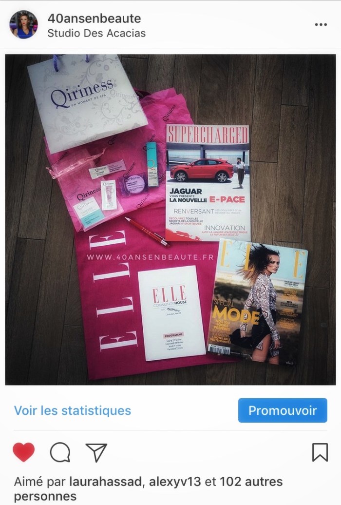 ELLE-COMMUNITY-HOUSE-Qiriness-Birchbox-TOTE-BAG-BAUME-PROTECTEUR-TEINTE-BAIN-LACTE-WRAP-GOMMAGE-40-ANS-EN-BEAUTE-BLOG-AVIS