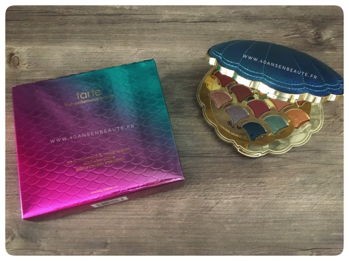 emballage-ecaille-sirene-palette-be-a-mermaid-and-make-waves-tarte-cosmetics-meilleur-blog-beauté