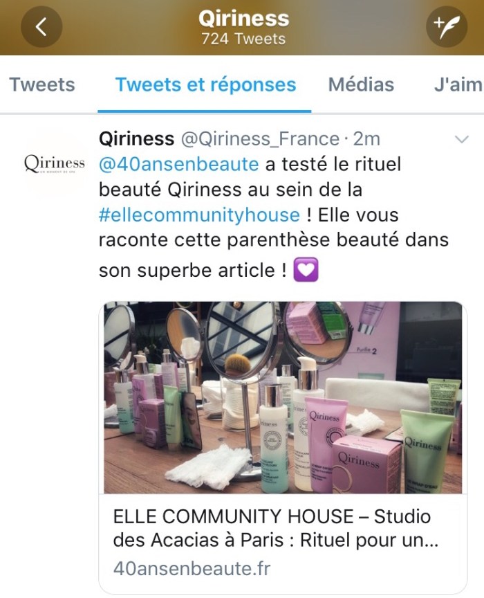 TWITTER-RETWEET-QIRINESS-BLOG-40-ANS-EN-BEAUTE-AVIS-ELLE-Community-House
